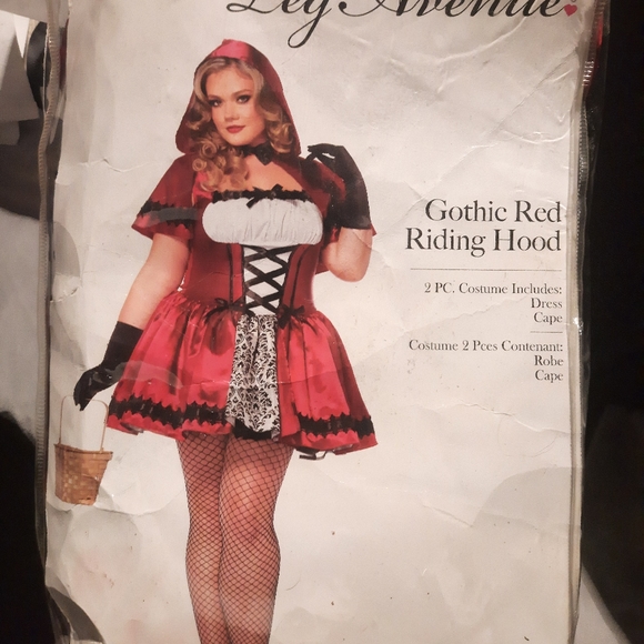 Leg Avenue plus size Red riding hood costume